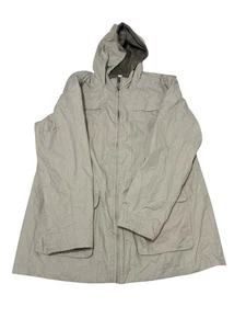 Chaqueta reversible forrada de piel sintética Free Country para mujer abrigo con capucha gris XL (1079) - Imagen 1 de 8