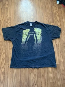 Vintage Resident Evil Extinction Movie Promo T Shirt Men Xxl Black Rare - Picture 1 of 5
