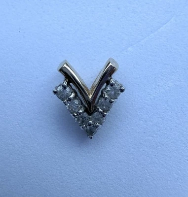 Colgante Topacio Blanco Tonos Plata Y Oro Posible Diamante y/o Zafiro Blanco Foto 1 de 4