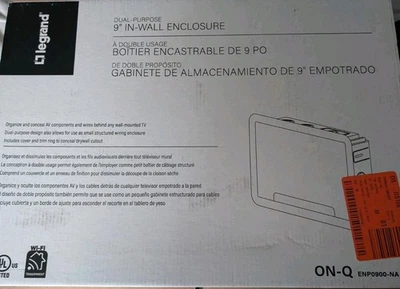 Legrand 9 英寸双用途墙内外壳 ENP0900-NA 全新 — 第 1/4 张图片