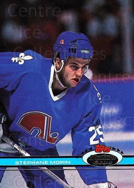 1991-92 Stadium Club Proof #216 Stephane Morin - Image 1 of 1