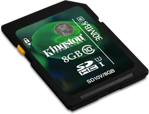 Kingston Digital 8 GB SDHC/SDXC Class 10 SD Memory Card - Picture 1 of 1