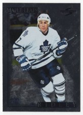 1995-96 SCORE ARTISTS PROOF BLACK ICE SP Mike Ridley Toronto Maple Leafs #236