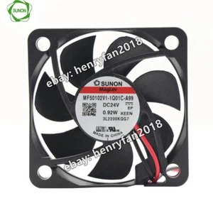 SUNON MF50102V1-1Q01C-A99 Replace KDE2405PFB1-8 24V 0.82W 50*50*10MM Cooling Fan - Picture 1 of 5