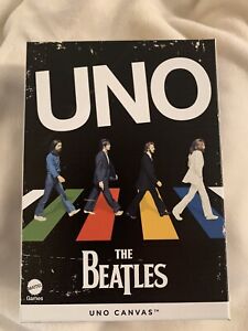 BEATLES Mattel UNO Card Game Exclusive  Mattel Creations In Hand! Free Shipping.