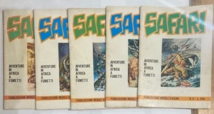 Safari - Avventure in Africa a fumetti - 1/5. Dardo editore, 1972. - Foto 1 di 2