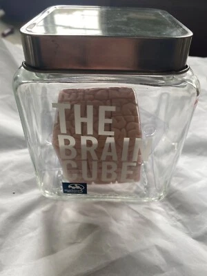 Raro The Brain Cube JASON FREENY Canicas Brain StoreRubiks con Tarro Foto 1 de 4