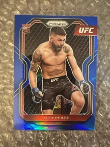2021 Panini Prizm UFC - Alex Perez #26 Rookie Blue Prizm /199 - Picture 1 of 2