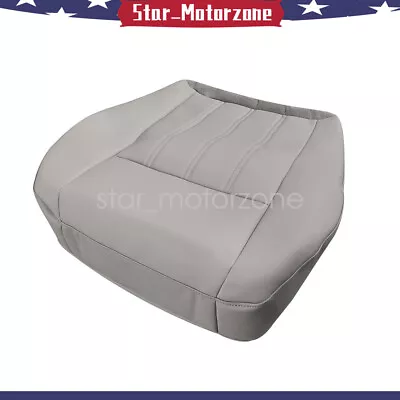 Driver Side Bottom Leather Seat Cover Gray For 2005-2010 Chrysler 300C Limited Foto 1 de 4