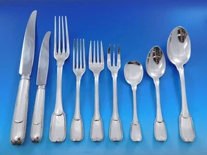 Joubert by Christofle France Sterling Silver Flatware Service Set 59 pieces - Picture 1 of 10