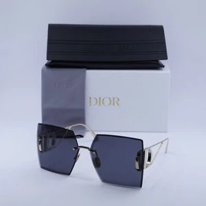 Dior 30MONTAIGNE S7U B0A0 Gold/Grey 64-14-135 Sunglasses New Authentic - Picture 1 of 7