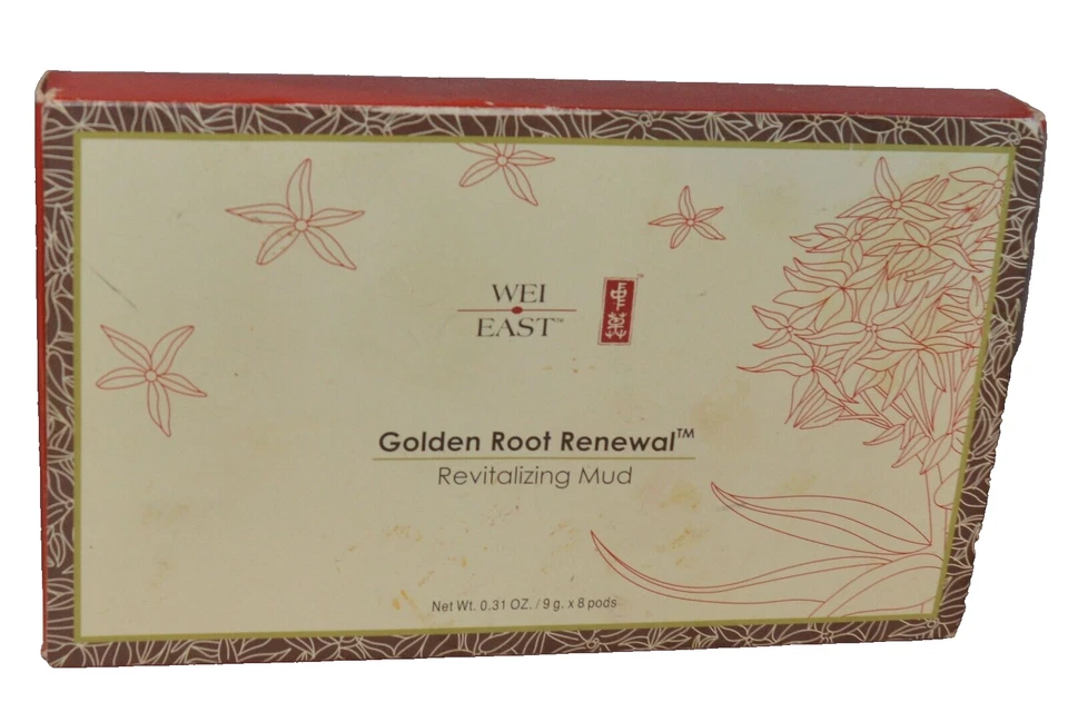 Barro de renovación de raíz dorada WEI EAST con cepillo ~ solo 7 cápsulas Foto 1 de 4