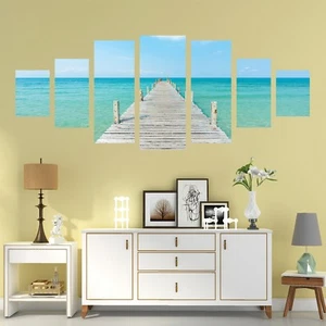 3D Blue Sea 786 Unframed Print Wall Paper Decal Wall Deco Indoor AJ Wall Jenny - Picture 1 of 6