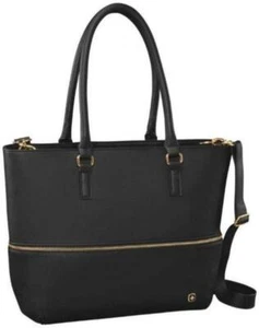 Wenger Handbag Eva Expandable Tote Bag with Removable 13" Laptop Sleeve, Black - Picture 1 of 7