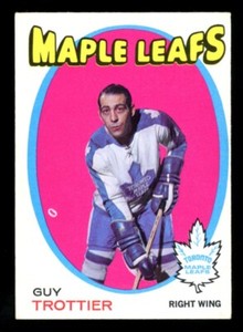 1971-72 OPC O PEE CHEE NHL HOCKEY #5 Guy Trottier EX-NM TORONTO MAPLE LEAFS Card