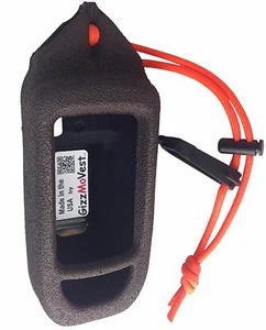 Garmin Rino 750, 755 CASE / COVER Holster, Coffee, Made in the USA by GizzMoVest - Picture 1 of 7
