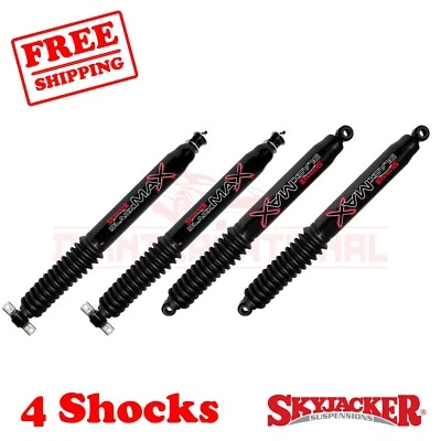 Amortiguadores MAX negros 86-92 para Jeep Comanche MJ 4x4/2x4 4-5" elevación Skyjacker Foto 1 de 4