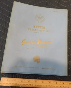 Excellent Original & Very Rare Austin Healey 100-6 BN4 Model Only Service Manual - Picture 1 of 5