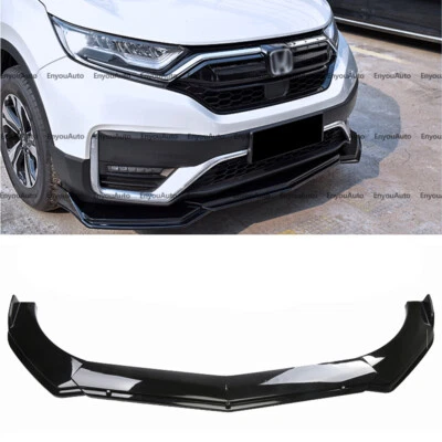 For Honda Passport Universal Front Bumper Lip Spoiler Splitter Glossy Black - Imagem 1 de 4