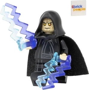LEGO Star Wars Emperor Palpatine Minifigure – Force Bolts + Bonus Tile (Polybag) - Picture 1 of 6