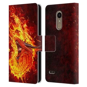 OFFICIAL CHRISTOS KARAPANOS MYTHICAL LEATHER BOOK WALLET CASE FOR LG PHONES 1 - Picture 1 of 7
