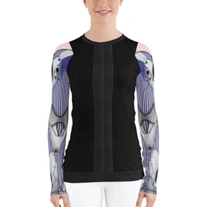 Alita Battle Angel inspired Women's Rash Guard - Picture 1 of 29