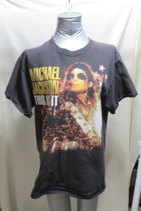 DELTA Megnum Weight Michael Jackson This Is It schwarzes T-Shirt Größe Large - Bild 1 von 8