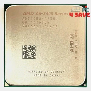 AMD A6-5400B 3.60GHz 2-Core 1MB Socket FM2 Desktop CPU Processor AD540BOKA23HJ - Picture 1 of 1