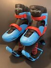 Jump2It Bouncy Spring Shoes Size US Shoe 6-9, EUR 38-41 - Blue Red (Barely Used)