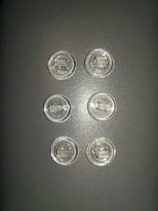 6 x Click Nose Pads Round 9.0mm Silicone QualityPad - Picture 1 of 2