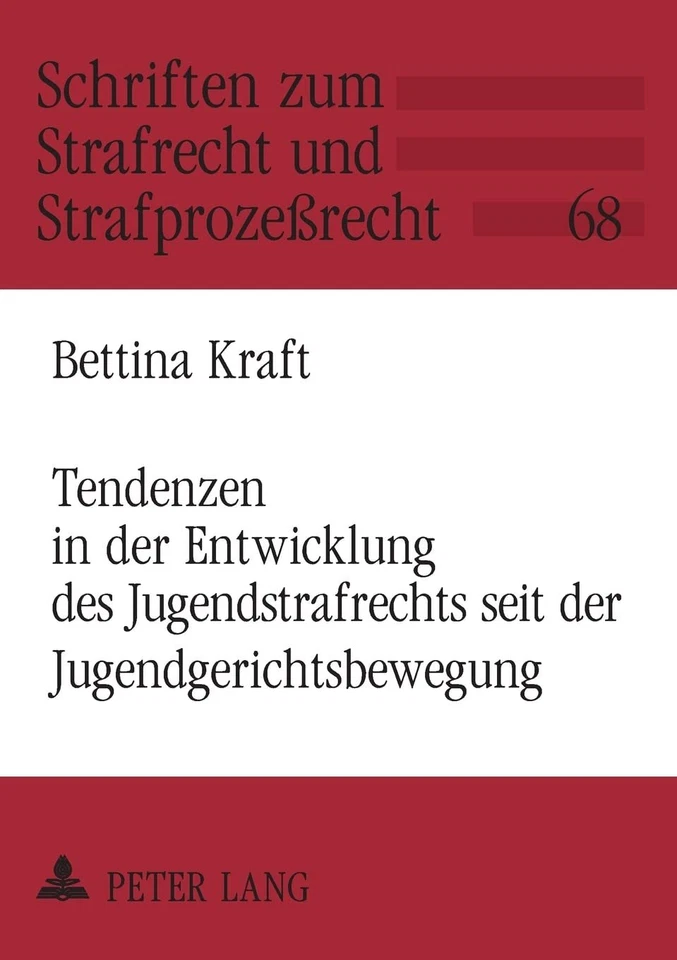 Tendenzen in der Entwicklung des Jugendstrafrechts seit der Juge - Image 1 of 1