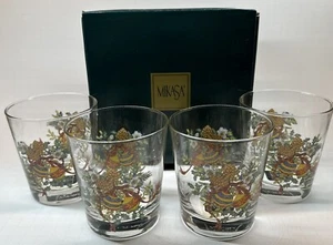 Mikasa Bells Holiday Season Double Old Fashioned 4pz SW059015 Glasses - Picture 1 of 3