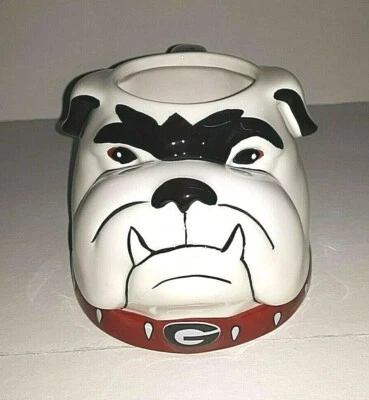 Georgia Bulldogs NCAA 18 oz Sculpted Mascot Mug - Image 1 of 4