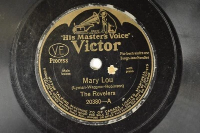 The Revelers - 78 RPM Batwing Victor HMV - Mary Lou L3 - Image 1 of 2