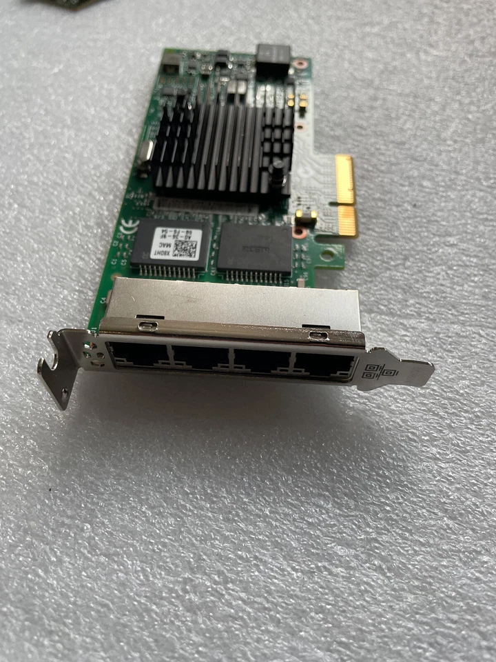 Intel I350-T4 Quad Port Gigabit Ethernet Adapter  L/P Bracket £29+vat OEM - Image 1 of 1