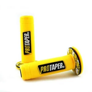 Motorcycle Scooter Dirt Pit Bike 7/8" 22mm/24mm Protaper Rubber Handlebar Grips - Picture 1 of 22