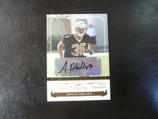 2006 Donruss Classic # 121 Anwar Phillips Autograph Signed Card # 20/100 Saints