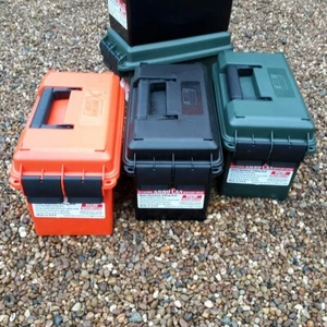 .........EMPTY AMMO BOX MTM CASE-GARD AC50 Caliber Plastic Field Box Storage Box - Picture 1 of 27