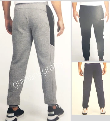 PANTALONES DE CHÁNDAL DEPORTIVOS PUMA para hombre azul, gris, negro - s, m, l, xl Foto 1 de 4