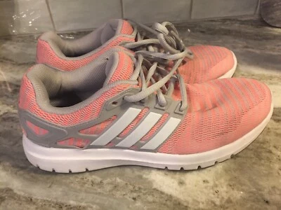 Adidas Performance CG3037 Womens Energy Cloud V Running Shoes SZ 8 Coral Pink - Image 1 of 4