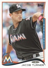 2014 Topps #392 Jacob Turner Miami Marlins
