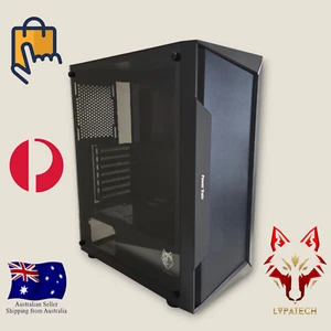 LVPATECH PC Gaming Computer Case Tempered Glass ATX / ITX-Mini / M-ATX Tower - Picture 1 of 4