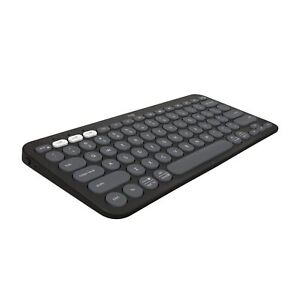 Logitech Pebble Keys 2 K380s, Multi-Device Bluetooth Wireless Keyboard with Cust