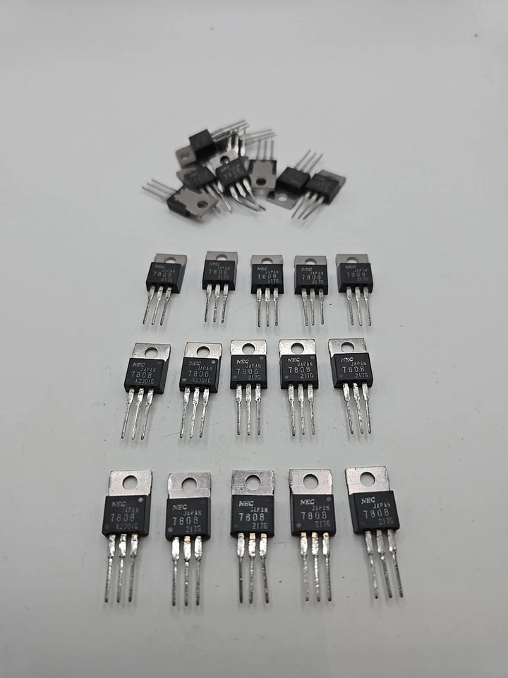 25x NEC L7808 Festspannungsregler 8V 1,5A Spannungsregler L7808 7808 TO220 Z25-1