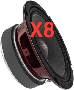 8 DS18 PRO-X6,4M Lautsprecher 6,5" Midrange 500 W Max 250 W RMS 4 Ohm (8 Lautsprecher) - Bild 1 von 8