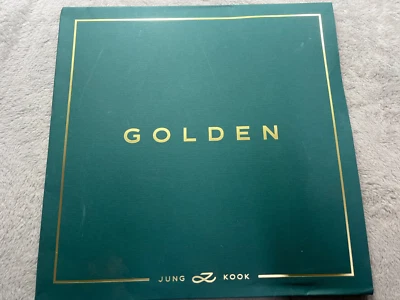 Jung Kook (BTS) - GOLDEN Vinyl LP Plus Postcard, Photos & Stickers Foto 1 de 2