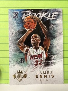2014-15 Panini Court Kings Rookies I James Ennis #129 Rookie RC Miami Heat NBA