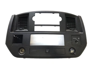 06 08 Dodge Ram Dash Radio Trim Air Ac Vents Black Factory Panel - Imagen 1 de 4