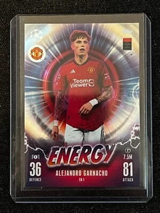 ENERGY CARD TOPPS MATCH ATTAX 2023/24 ALEJANDRO GARNACHO LIVERPOOL # EN1 - Imagen 1 de 2