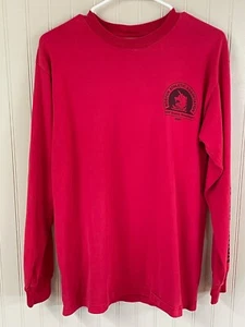 True Vintage Boston Marathon 2005 Adidas Long Sleeve T-Shirt Small Red Pink Wash - Bild 1 von 23